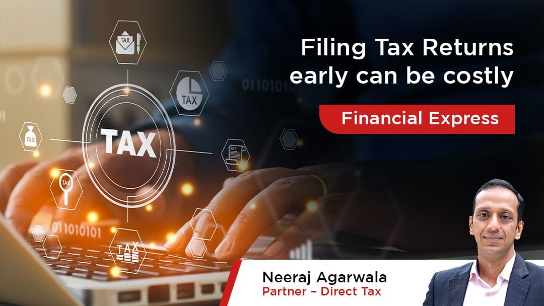 Filing Tax Returns early can be costly